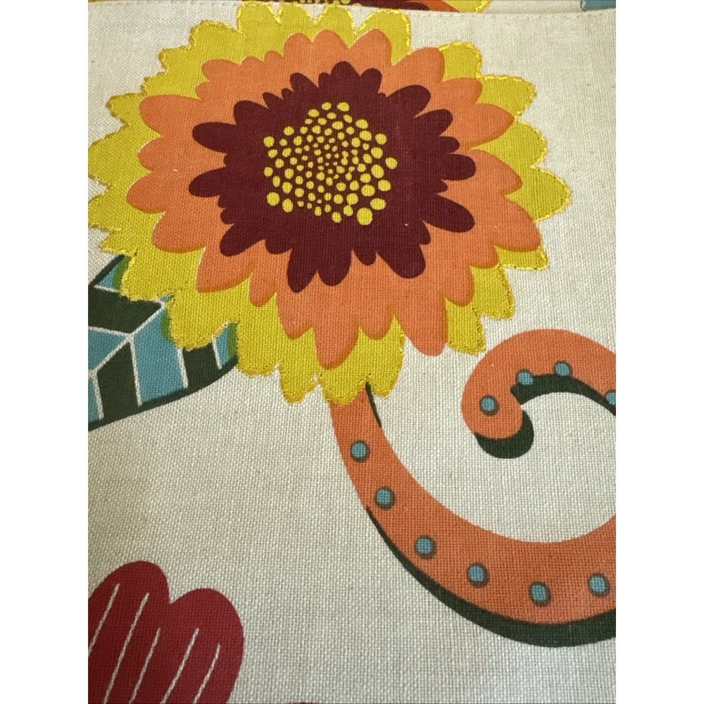 Harvest Season Set Of Four Placemats Fall Colors Fabric